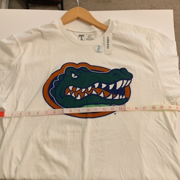 NCAA Collegiate Florida Gators Men's White Tee Shirt L Officially Licensed - Picture 3 of 5